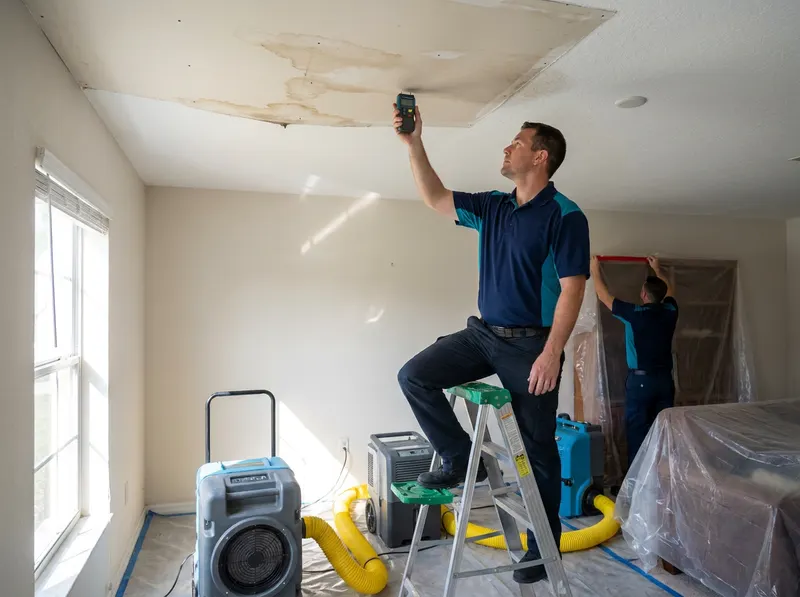 Ceiling and Overhead Water Damage in Orlando, FL